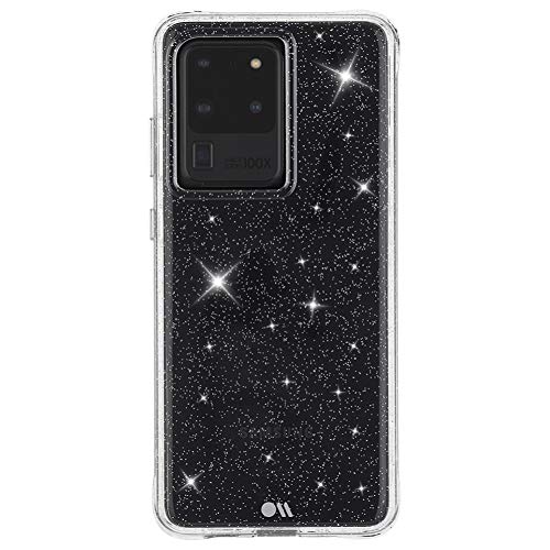 Case-Mate - Sheer Crystal - Sparkle Case For Samsung Galaxy S20 Ultra - 5g Compatible - Protective Design - 6.9 Inch - Crystal Clear