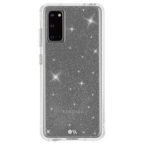 Case-Mate - Sheer Crystal - Sparkle Case For Samsung Galaxy S20 - Protective Design - 6.2 Inch - Crystal Clear