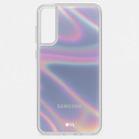 Case-Mate - Soap Bubble - Case For Samsung Galaxy S21 5g - Swirled Iridescent Design - 10 Ft Drop Protection - 6.2 Inch - Iridescent Swirl
