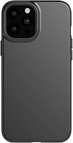 Tech21 Evo Slim For Apple Iphone 12 Pro Max 5g - Germ Fighting Antimicrobial Phone Case With 8 Ft. Drop Protection, Jet Black