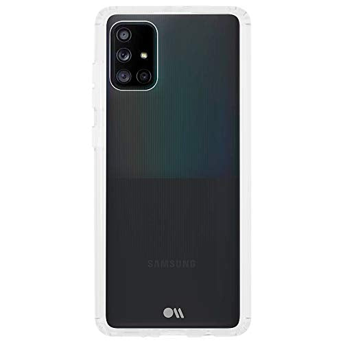 Case-Mate Samsung Galaxy A71 5g Uw Case - Clear - With 10ft Drop Protection & Wireless Charging - Tough Series Case For A71 Verizon - Anti Yellowing Lightweight Cover With Anti Scratch Technology