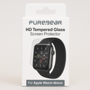 Puregear Hd Tempered Glass Screen Protector For Apple Watch Series 6/Se/5/4 40mm, Scratch Resistant, High Sensitivity, Full Coverage Screen Protector With Installation Tray, Lifetime Replacement