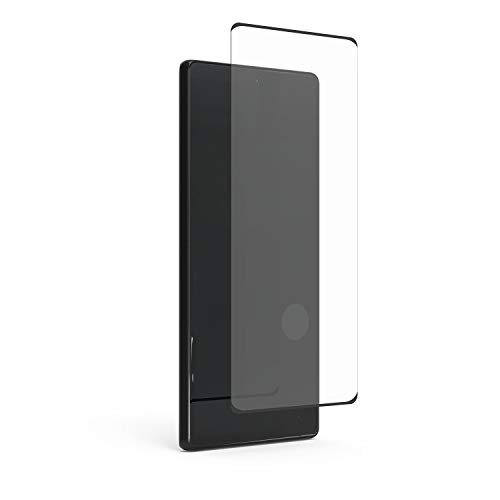 PUREGEAR SAMSUNG GALAXY NOTE20 5G STEEL 360 ANTIMICROBIAL TEMPERED GLASS FINGERPRINT SENSOR READY SCREEN PROTECTOR WITH BLACK BORDERS, ALIGNMENT TRAY