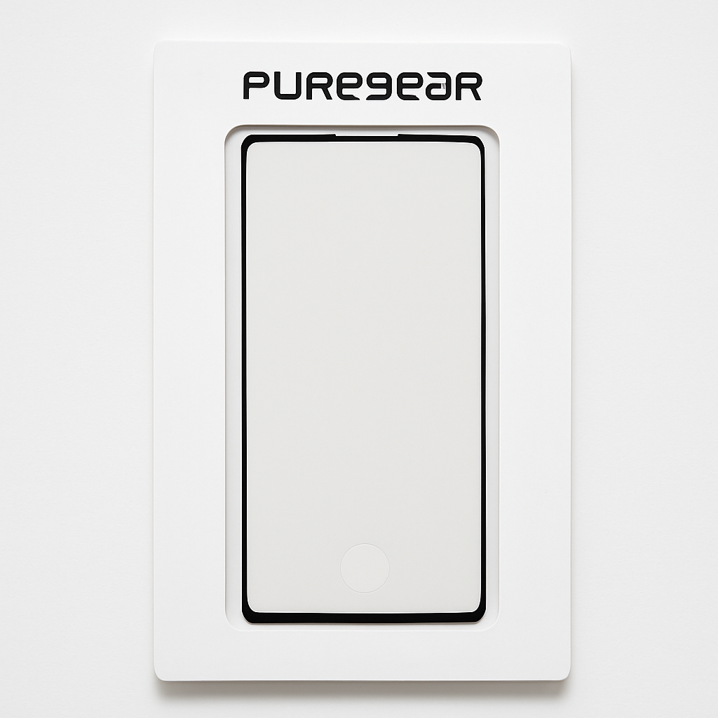 Puregear Samsung Galaxy Note20 5g Steel 360 Antimicrobial Tempered Glass Fingerprint Sensor Ready Screen Protector With Black Borders, Alignment Tray