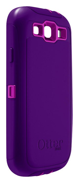 Otterbox Defender Series Case For Samsung Galaxy S Iii - Retail Packaging - Purple