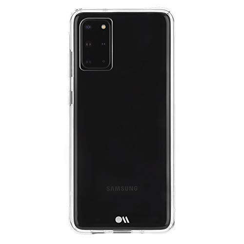 Case-Mate Samsung Galaxy S20 Plus Case Clear [10ft Drop Protection] [Wireless Charging] Tough Series Case Cover For Samsung S20 Plus 6.7", Protective Shockproof, Anti Yellow & Anti Scratch Technology