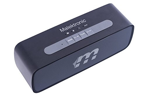 Malektronic Discontinued No Warranty Malibu Elite Wireless Speaker - Metallic Black