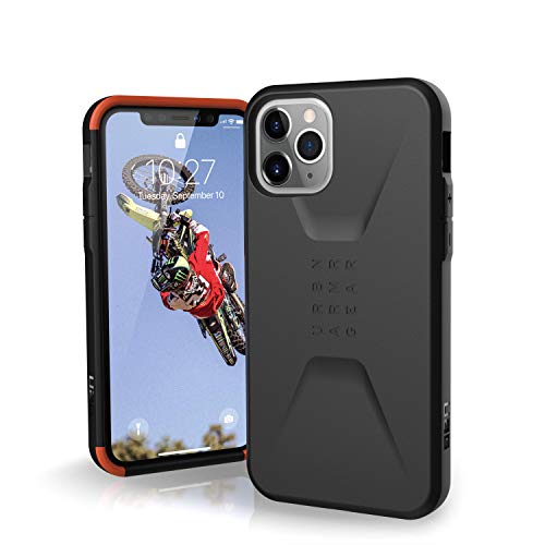 Urban Armor Gear Uag Designed For Iphone 11 Pro [5.8-Inch Screen] Civilian Feather-Light Rugged [Black] Military Drop Tested Iphone Case