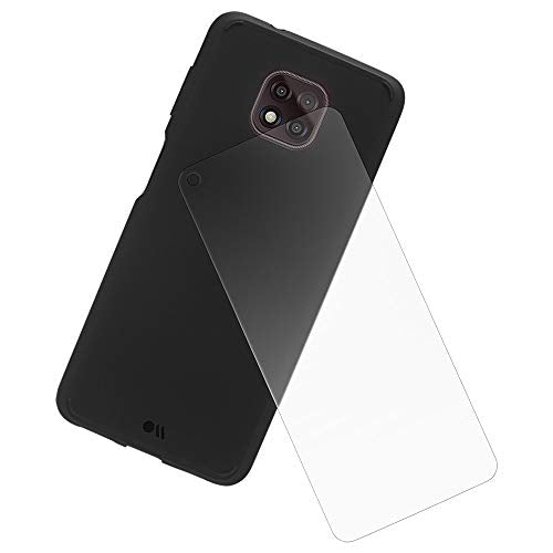 Case-Mate - Protection Pack - Tough Black Case & Screen Protector For Motorola G Power - 10 Ft Drop Protection - 6.4 Inch - Black