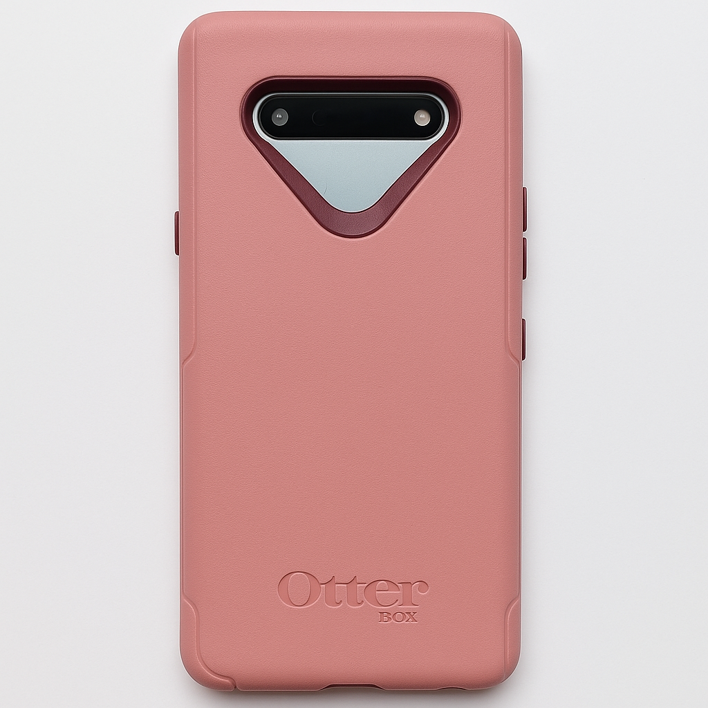 Otterbox Commuter Series Lite Case For Lg Stylo 6 - Cupids Way (Rosemarine Pink/Red Plum)