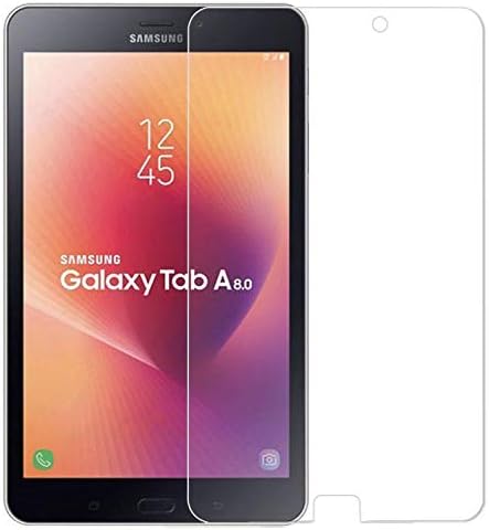 Puregear Galaxy Tab A8 Tempered Glass, Puretek 9h Hard Screen Protector Guard [With Perfect Alignment Install Tray] For Samsung Galaxy Tab A 8.0 (2017 Model, Sm-T385, Sm-T380)