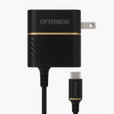 Otterbox Usb-C To Usb-C Fast Charge Wall Charging Kit 18w - Black Shimmer