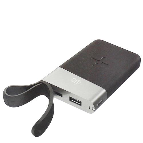 Tylt - Xact 5k Wireless Charging Pad And Power Bank 5w 5,000 Mah - Black