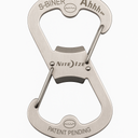 Nite Ize Ahhh Dual Bottle Opener, S-Biner Dual Carabiner, Stainless Steel