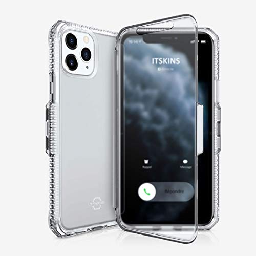 Itskins Spectrum Vision Clear Protective Phone Case Compatible With Iphone 11 Pro Max, Slim Hybrid Case, Anti-Yellowing, And Heavy Duty Shockproof Cover, Military Phone Case | Transparent