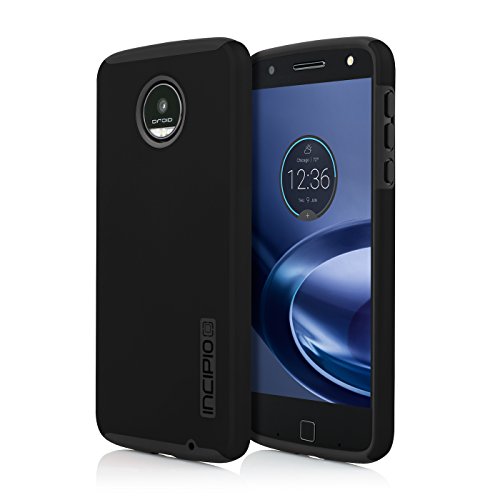 Incipio Cell Phone Case For Moto Z - Black And Black