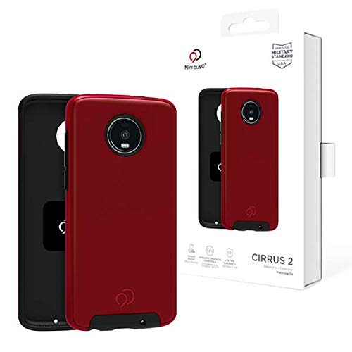 Nimbus9 Cirrus 2 Case For Motorola Moto Z4 / Z4 Play - Crimson