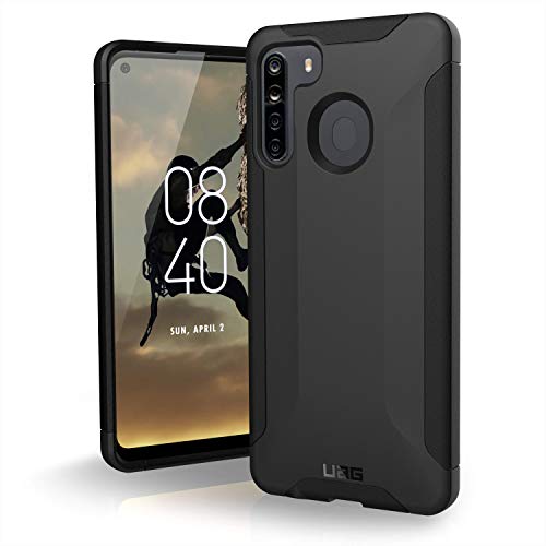 Urban Armor Gear Uag Designed For Samsung Galaxy A21 Case Scout [Black] Rugged Feather-Light Military Grade Drop Tested Protective Cover