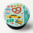 Popsockets Popgrip - Expanding Stand And Grip With Swappable Top - New York