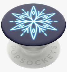 Popsockets Collapsible Grip And Stand For Phones And Tablets - Neon Snowflake