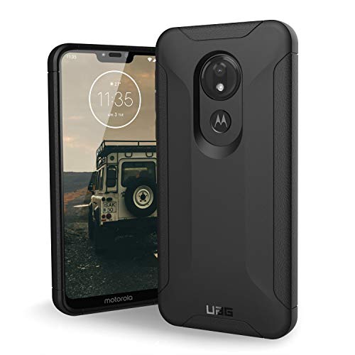 Urban Armor Gear Uag Made For Moto G7 Power Scout Feather-Light Rugged [Black] Military Drop Tested Phone Case