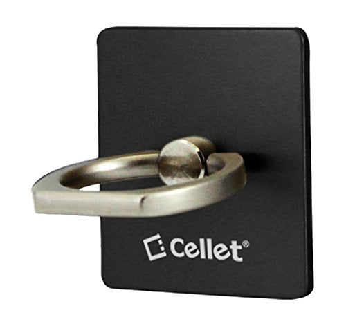 Cellet Universal Style Phone Ring, Stand, Holder And Car Mount For Google Pixel Xl, Iphone 7/Plus, Samsung Galaxy S7/Edge, Galaxy S8/Plus, Note 8, Iphone 8/Plus, Iphone X - Black