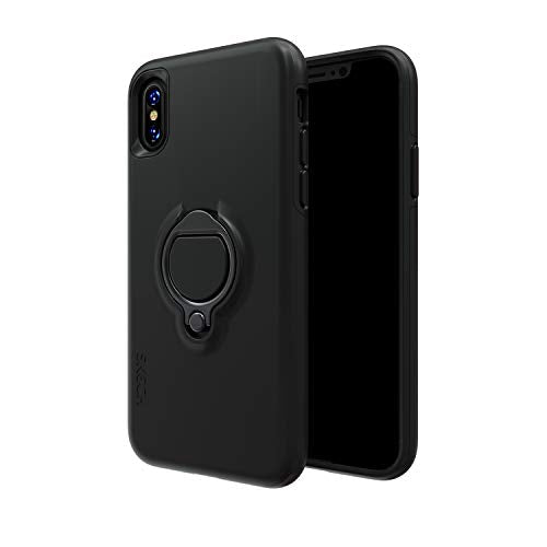 Skech Slim Shockproof Anti-Slip Vortex Hybrid Case For Apple Iphone Xs Max - Black