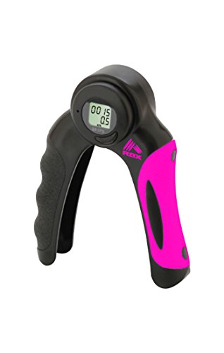 Rbx Fitness Digital Hand Grip - Strength Training (Pink) (Available In More Colors)