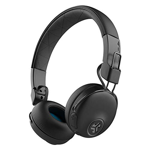 Jlab Studio Anc, On Ear Headphones, Active Noise Cancelling Wireless Headphones, Foldable Bluetooth Headphones, Black