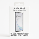 Puregear - Samsung Galaxy S20+ Steel 360 Curved Glass Fingerprint Sensor Ready Screen Protector With Alignment Tray And Pure Pledge Up To $100