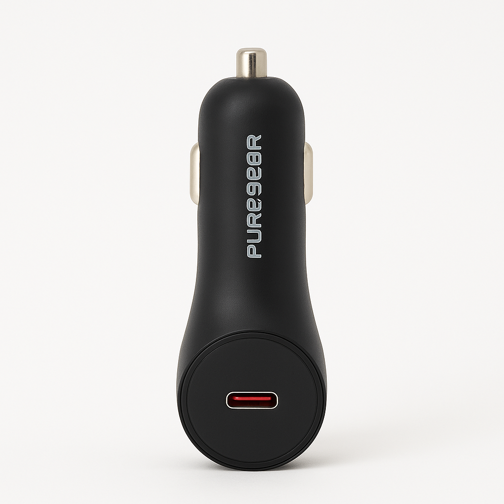 Puregear Usb C Car Charger, 18w Usb-C Car Adapter, Fast Power Delivery For Iphone 12/11/11pro/11promax/Xr/Xs/Max/X, Galaxy S21/S20/S10/S9/Note20, Pixel 3a/3/Xl, And More With Life Time Replacement