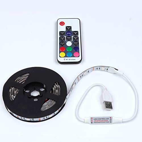Halo Ambient Bias Lighting For Flat Screen, Home Theater, Hdtv, Color Usb Led Backlight Kit, Ambient Lightstrip, 10 Foot Accent Lighting Strip