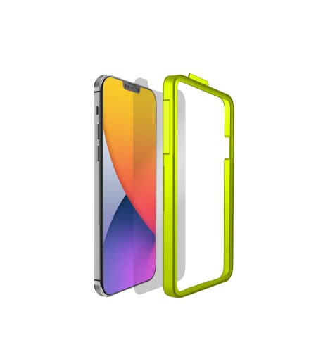 Fortress Compatible With Iphone 12 Mini Screen Protector With $200 Device Coverage + Easy Installation Tool [9h Tempered Glass] Anti-Scratch, Drop Protection [Lifetime Replacements]