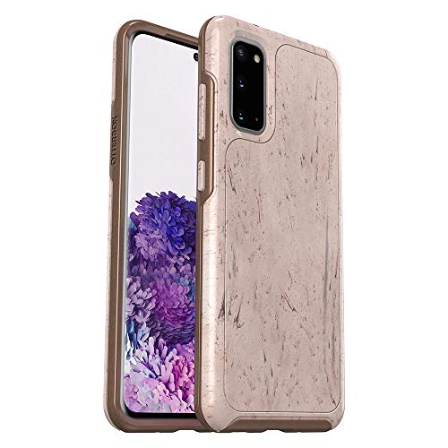 Otterbox Symmetry Clear Series Case For Galaxy S20/Galaxy S20 5g (Not Compatible With Galaxy S20 Fe) - Set In Stone (Stone Red/Rose Gold/Set In Stone Iml)
