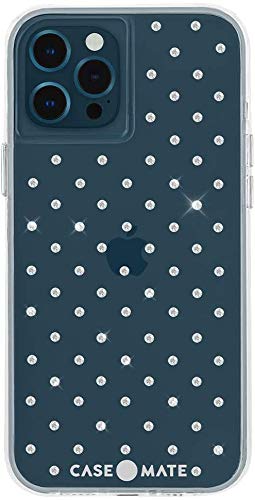Case-Mate - Sheer Gems - Case For Iphone 12 And Iphone 12 Pro (5g) - 10 Ft Drop Protection - 6.1 Inch - Sheer Gems