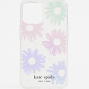 Kate Spade New York Protective Hardshell Case For Iphone 12 Mini - Daisy Iridescent Foil/White/Clear/Gems