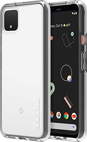 Incipio Dualpro Case For Google Pixel 4 Xl - Google Certified Protective Cover (Clear) [Extremely Rugged I Shock Absorbing I Hybrid] - Gg-082-Clr