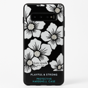 Kate Spade Defensive Hardshell Case For Galaxy S10 Plus - Hollyhock Cream/Clear