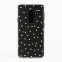 Kate Spade New York Protective Hardshell Case For Samsung Galaxy S9+ - Multi Scatter Dot Gold / Clear With Stones