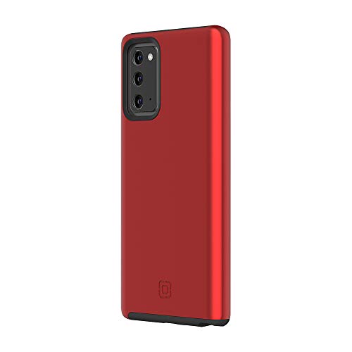 Incipio Dualpro Case Compatible With Samsung Galaxy Note20 - Iridescent Red/Black