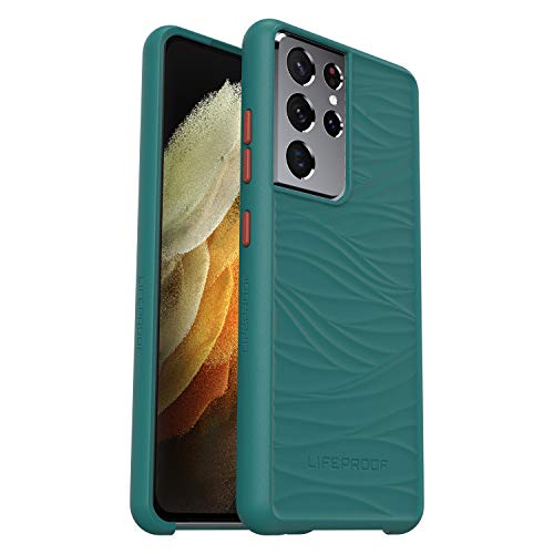 Lifeproof Wake Case For Samsung Galaxy S21 Ultra 5g, Shockproof, Drop Proof To 2 Meters, Protective Thin Case, Sustainably Made From Recycled Ocean Plastic, Teal