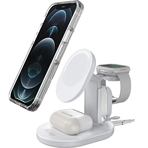 Otterbox 3-In-1 Wireless Charging Station For Magsafe - White