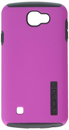 Incipio Cell Phone Case For Lg K4/Optimus Zone 3/Spree - Retail Packaging - Pink/Gray
