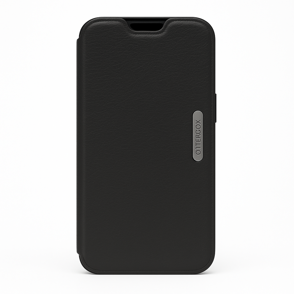 Otterbox Iphone 13 Pro (Only) Strada Series Case - Shadow, Card Holder, Genuine Leather, Pocket-Friendly, Folio Case