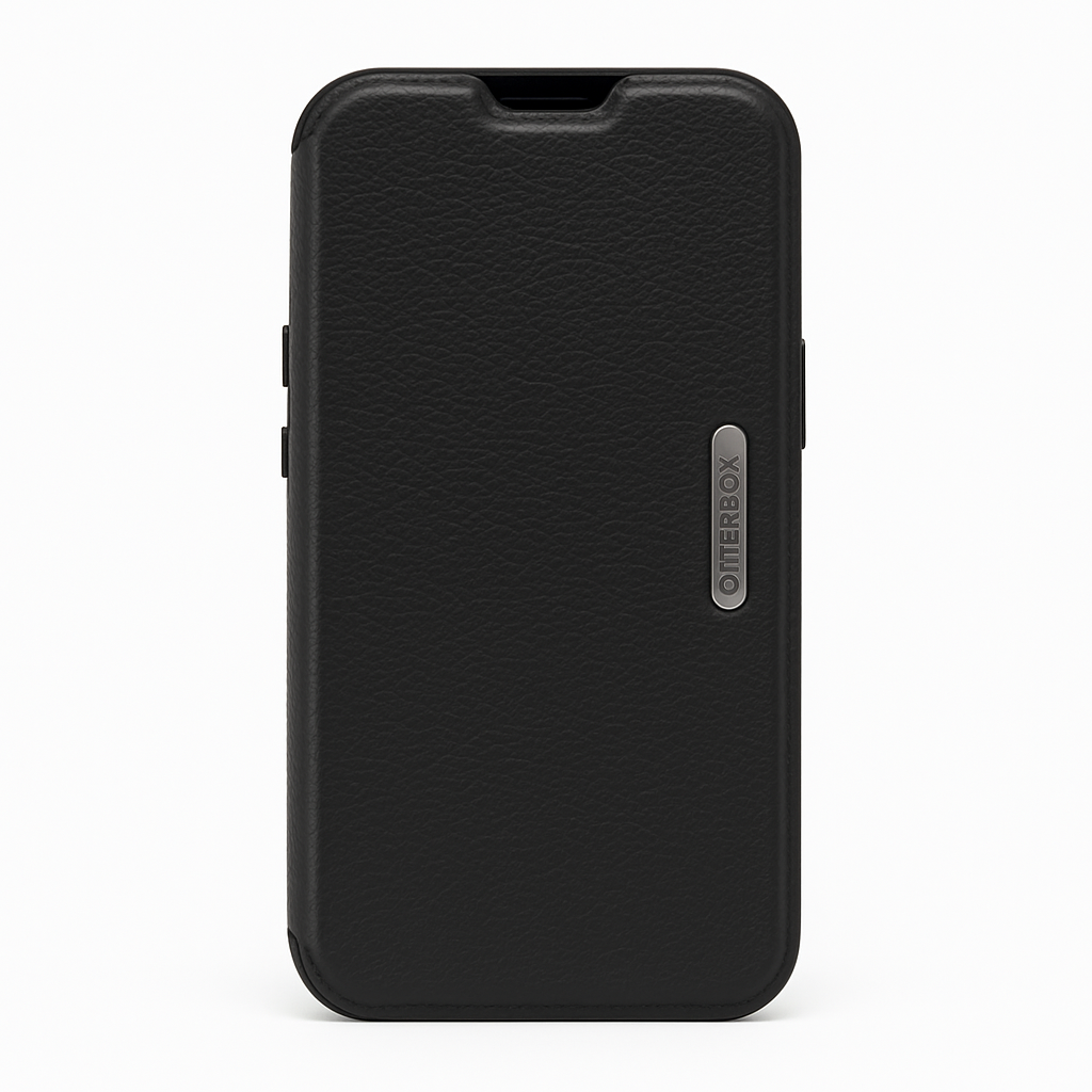 Otterbox Iphone 13 Pro (Only) Strada Series Case - Shadow, Card Holder, Genuine Leather, Pocket-Friendly, Folio Case