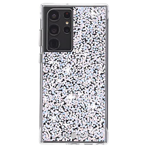 Case-Mate - Twinkle - Case For Samsung Galaxy S22 Ultra - Reflective Foil Elements - 10 Ft Drop Protection - 6.8 Inch - Stardust