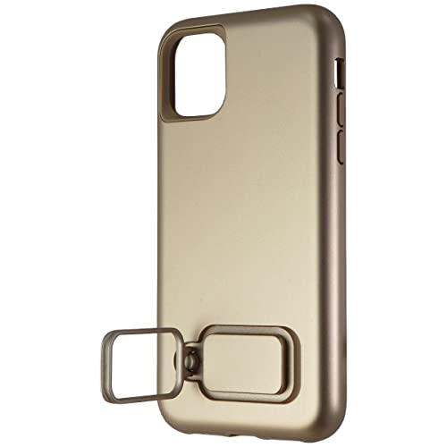 Skech Slim Shockproof Anti-Slip Vortex Hybrid Case With Adjustable Ring Kickstand For Apple Iphone 11 - Iphone Xr, 6.1" [Wireless Charging Compatible] - Champagne Gold