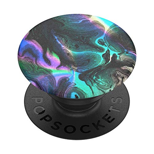 Popsockets Adhesive Phone Grip, Holder, Phone Stand, Rainbow - Oil Agate