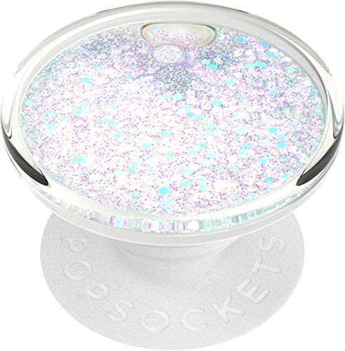 ​​​​Popsockets Phone Grip With Expanding Kickstand, Adhesive Grip, Tidepool - Halo White