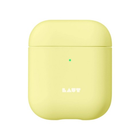 Laut - Huex Pastels For Airpods 2 And 1 Charging Case | Silky Rubber Finish | Ultra Lightweight | Front Led Visible (Sherbet)
